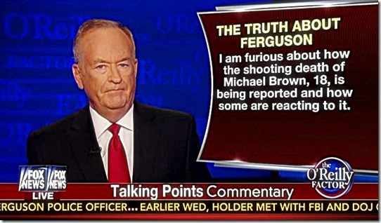 O'Reilly Talking Points Commetary 8-20-14