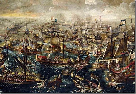 The Battle of Lepanto 1571